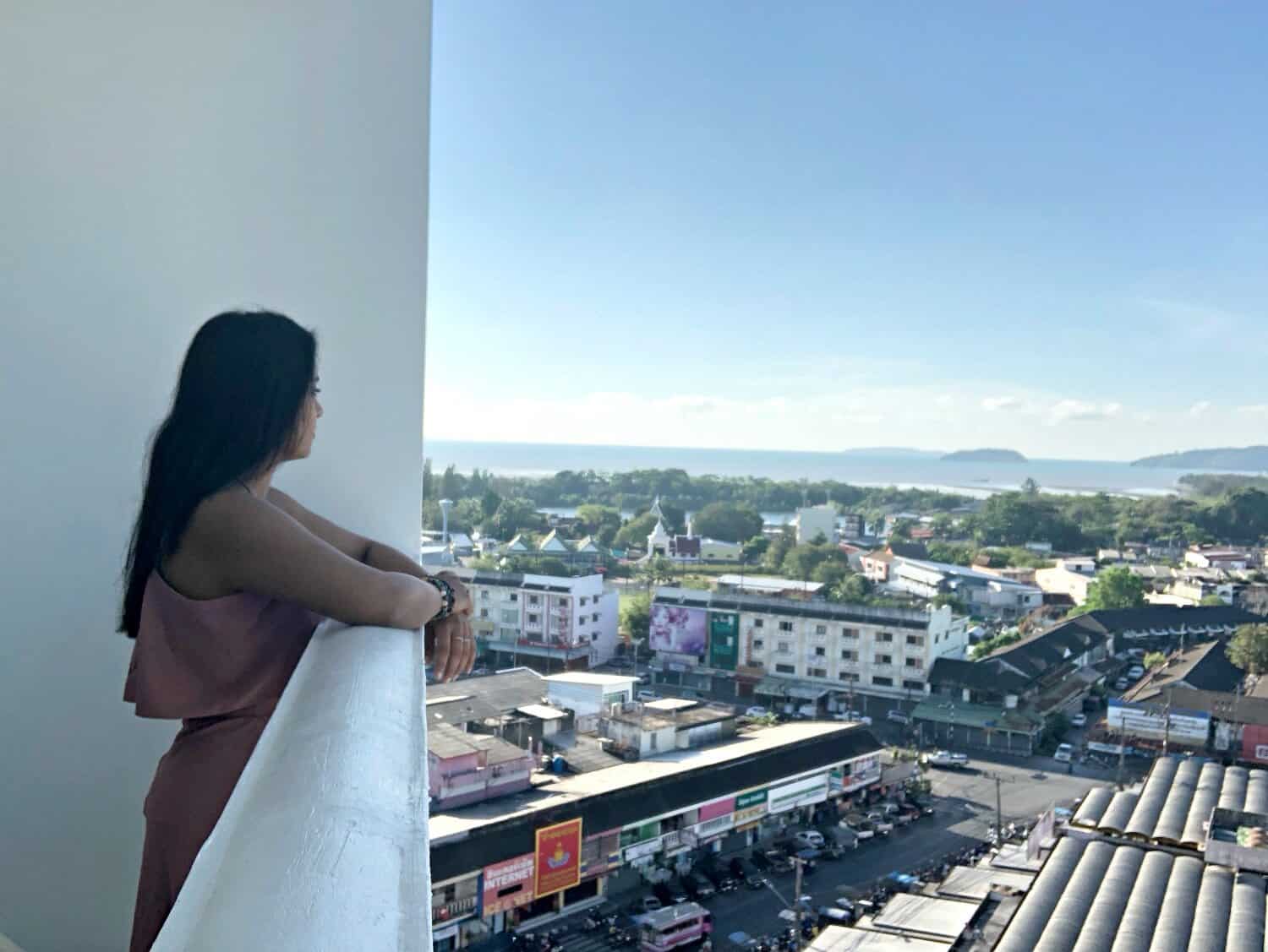 View from my room at Novotel Phuket Photokeethra